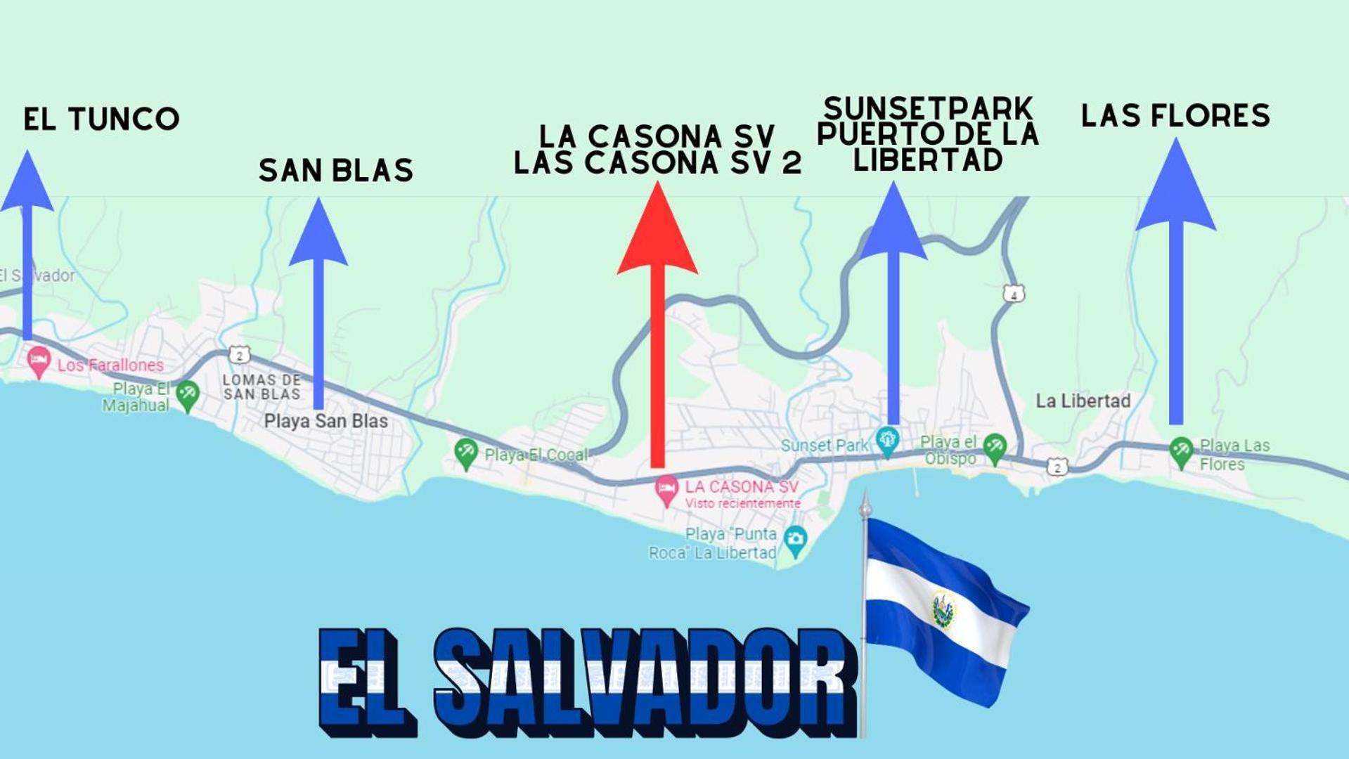 La Casona Sv Hostal Ла Либертад Екстериор снимка